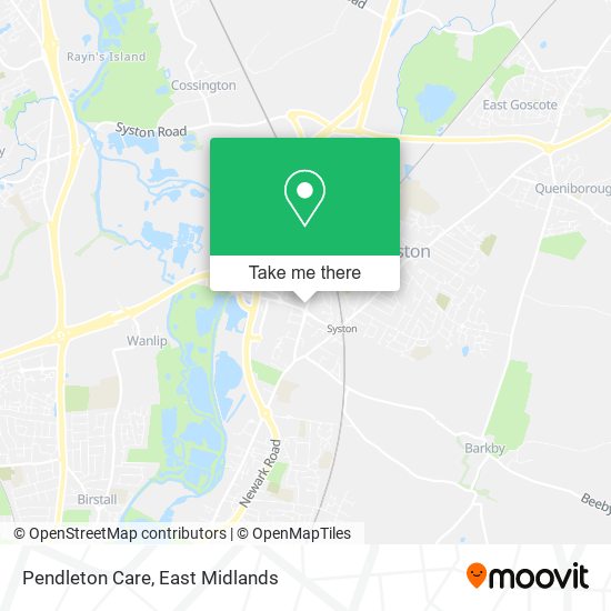 Pendleton Care map