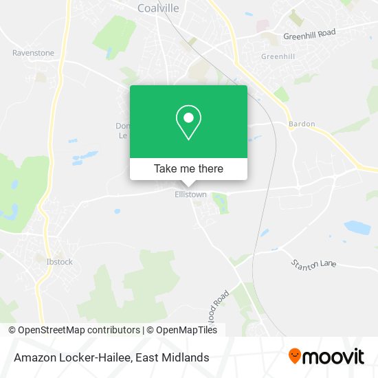 Amazon Locker-Hailee map