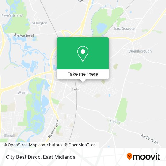 City Beat Disco map
