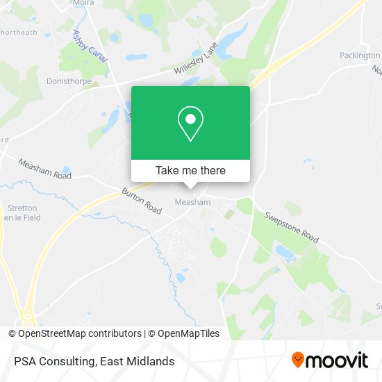 PSA Consulting map