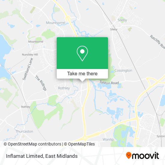 Inflamat Limited map