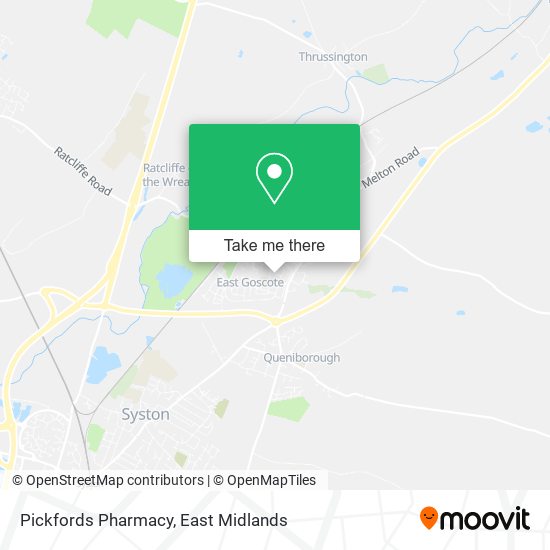 Pickfords Pharmacy map