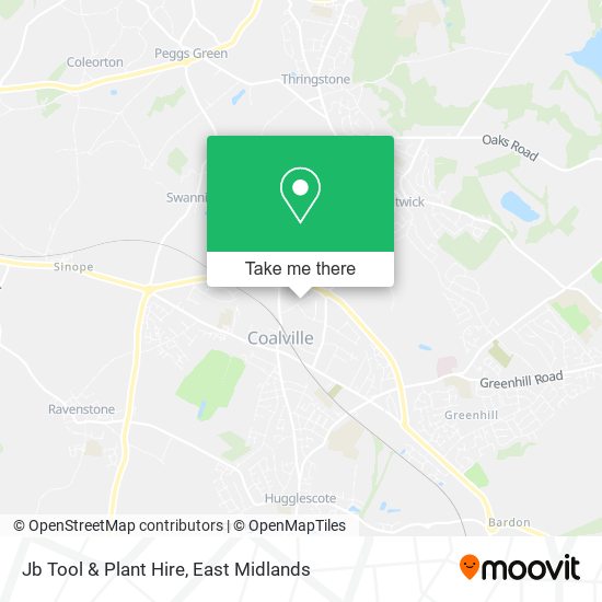 Jb Tool & Plant Hire map