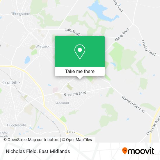 Nicholas Field map