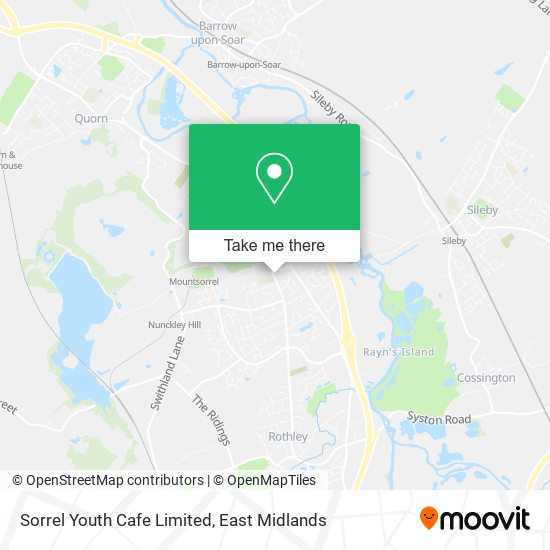 Sorrel Youth Cafe Limited map
