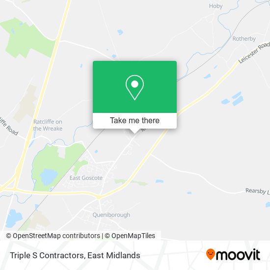 Triple S Contractors map