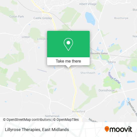 Lillyrose Therapies map