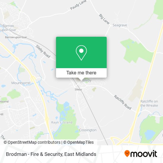 Brodman - Fire & Security map