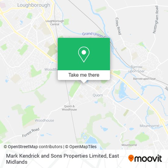 Mark Kendrick and Sons Properties Limited map