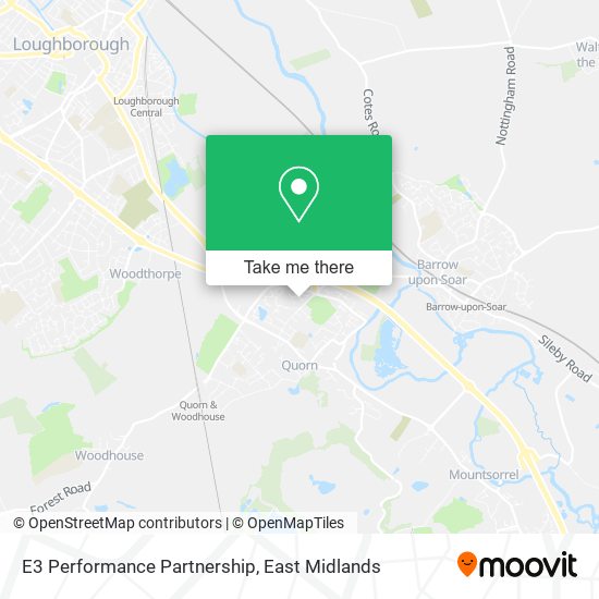 E3 Performance Partnership map