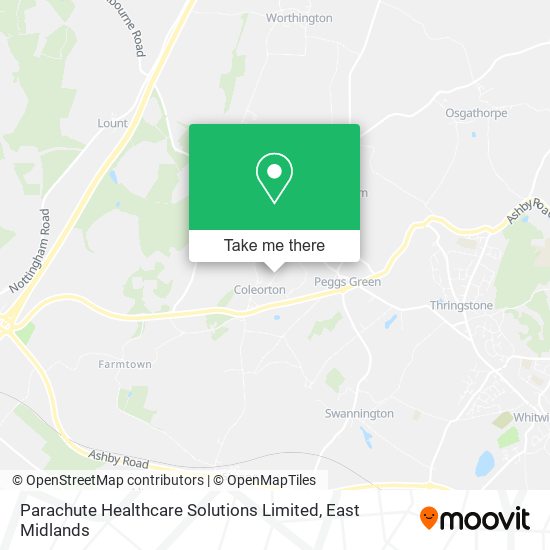 Parachute Healthcare Solutions Limited map
