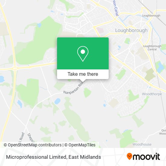 Microprofessional Limited map