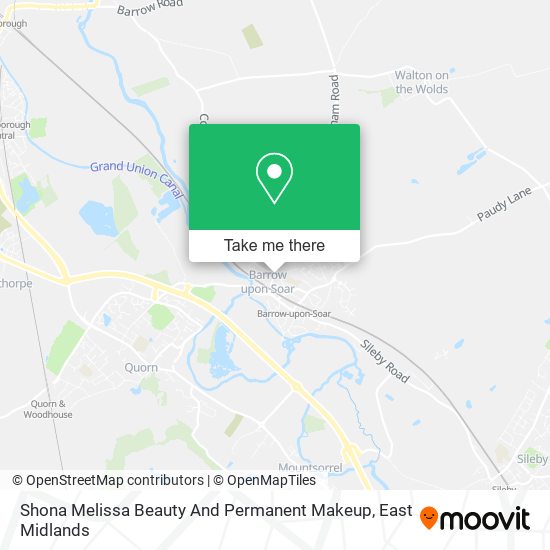 Shona Melissa Beauty And Permanent Makeup map