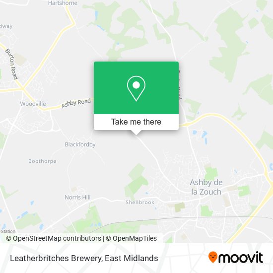Leatherbritches Brewery map