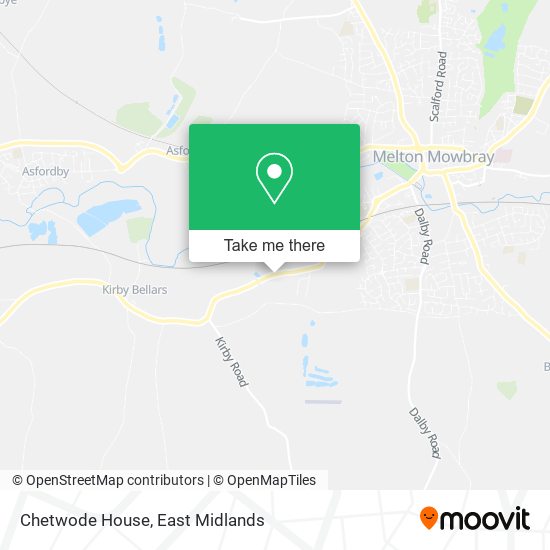 Chetwode House map