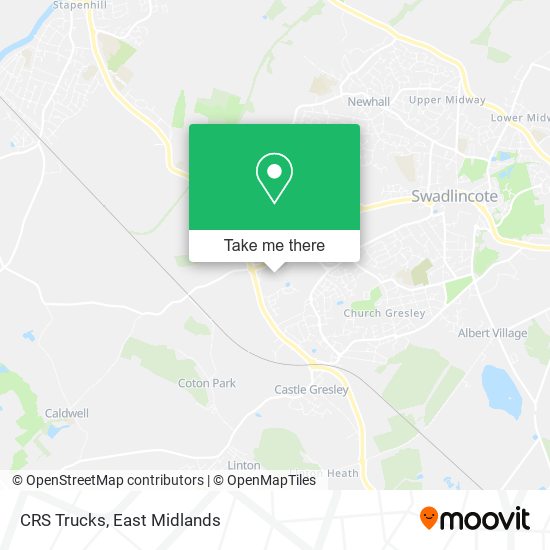 CRS Trucks map