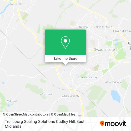 Trelleborg Sealing Solutions Cadley Hill map