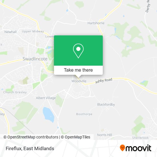 Fireflux map