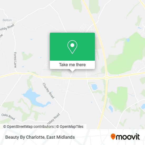 Beauty By Charlotte map
