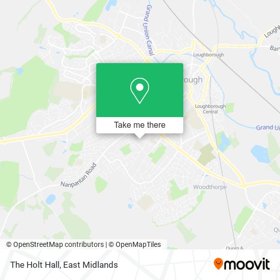 The Holt Hall map
