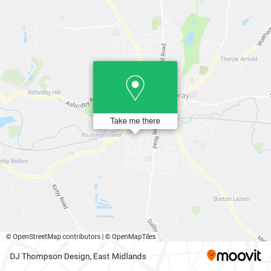 DJ Thompson Design map