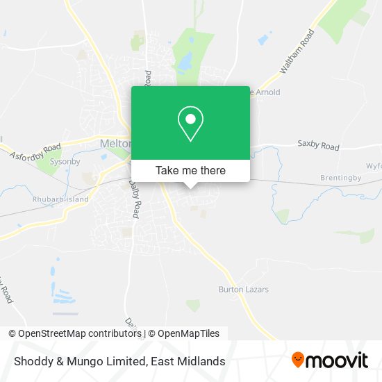 Shoddy & Mungo Limited map