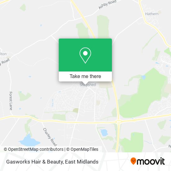 Gasworks Hair & Beauty map