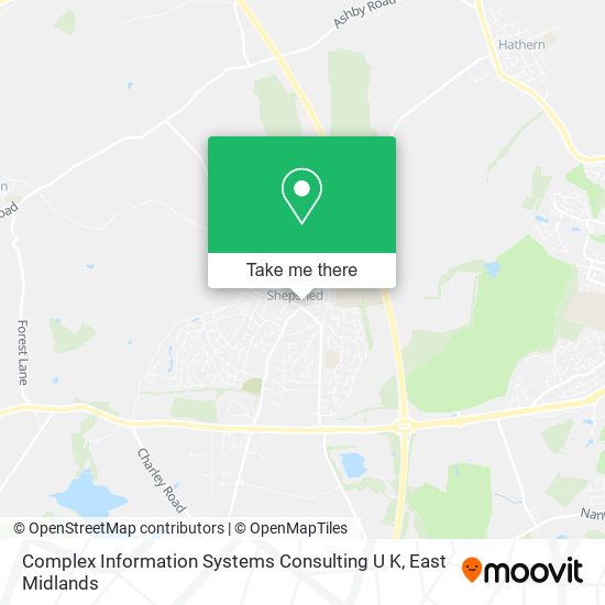 Complex Information Systems Consulting U K map