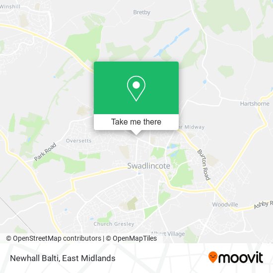 Newhall Balti map