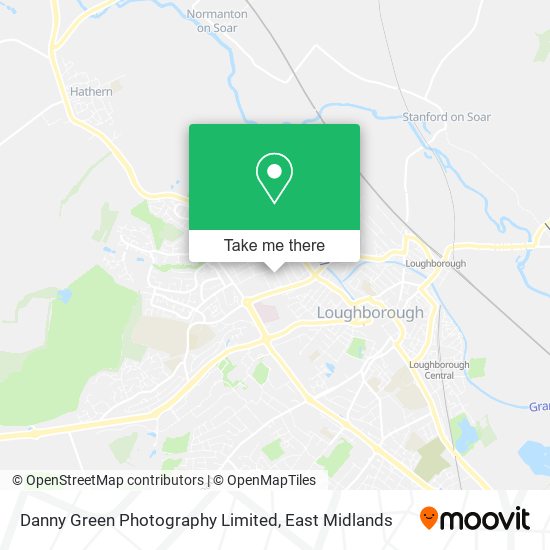 Danny Green Photography Limited map