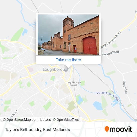 Taylor's Bellfoundry map