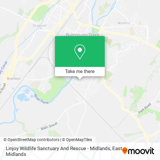 Linjoy Wildlife Sanctuary And Rescue - Midlands map