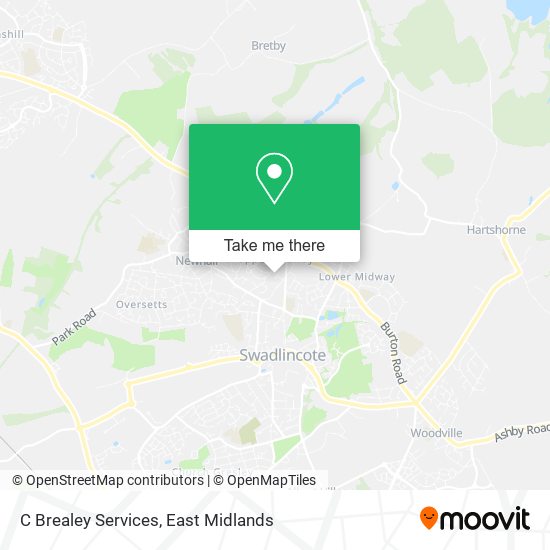 C Brealey Services map