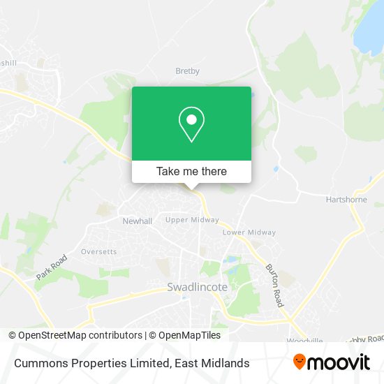 Cummons Properties Limited map