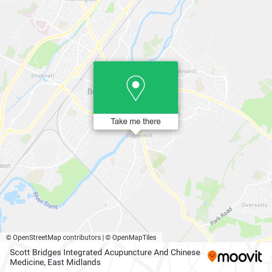 Scott Bridges Integrated Acupuncture And Chinese Medicine map