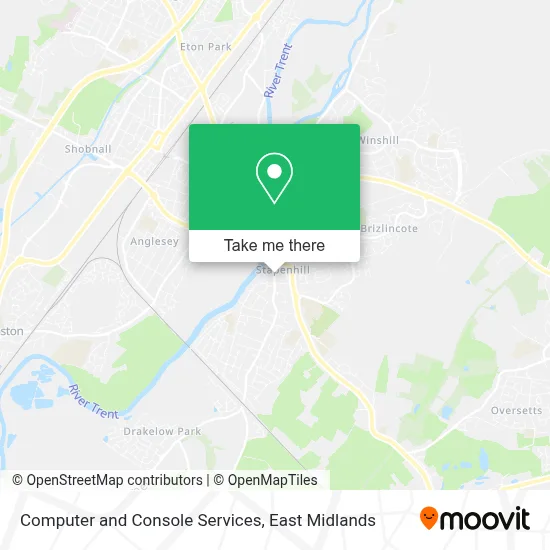 Computer and Console Services map