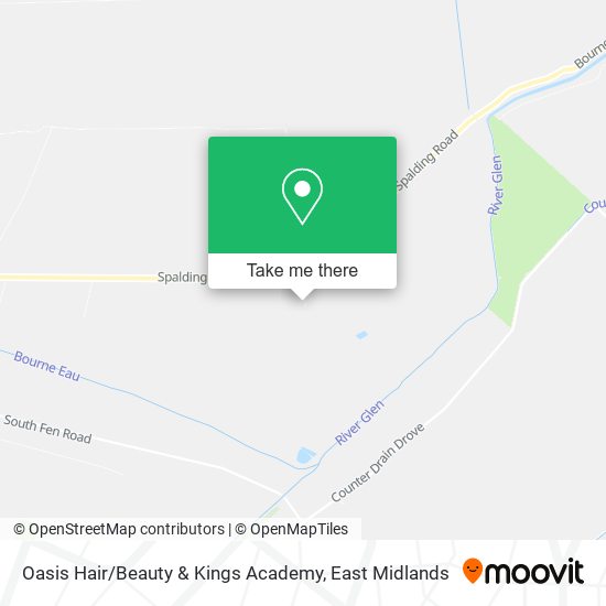 Oasis Hair / Beauty & Kings Academy map