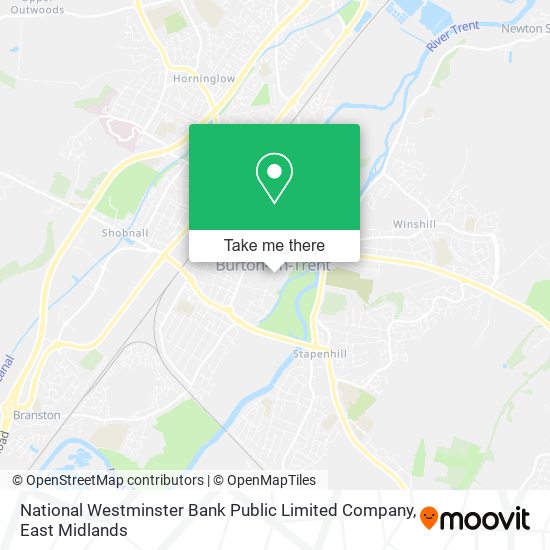 National Westminster Bank Public Limited Company map