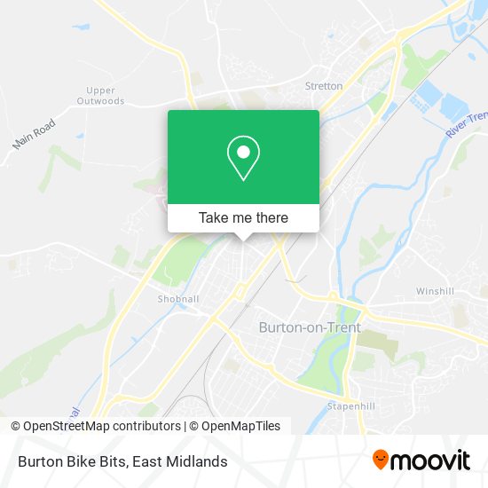 Burton Bike Bits map