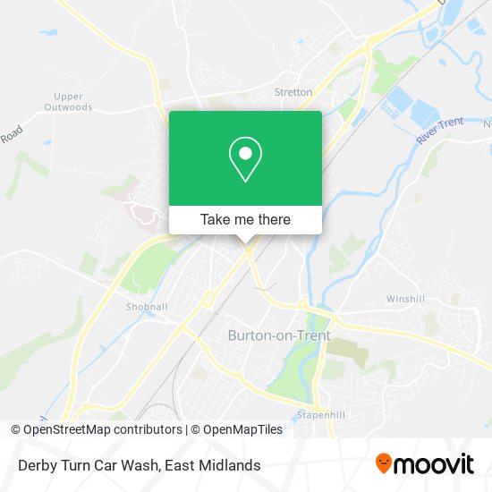 Derby Turn Car Wash map