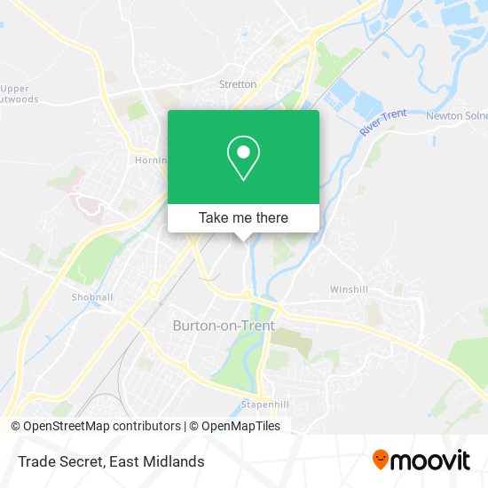 Trade Secret map