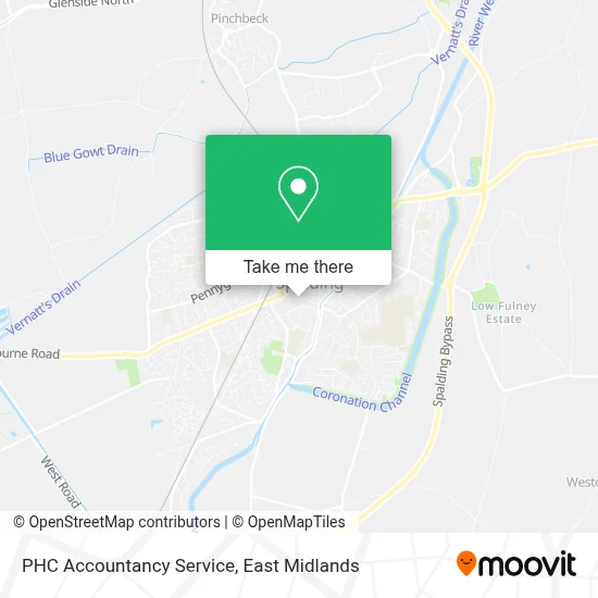PHC Accountancy Service map