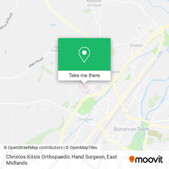 Christos Kitsis Orthopaedic Hand Surgeon map