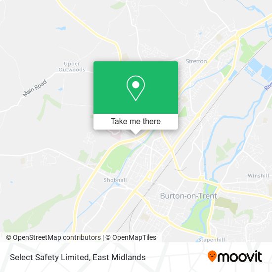 Select Safety Limited map