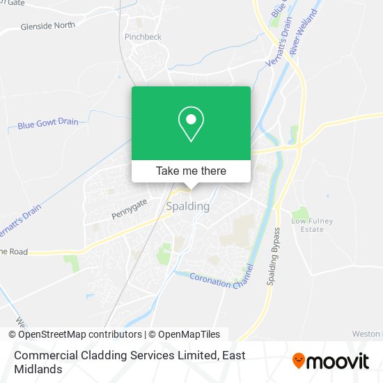Commercial Cladding Services Limited map