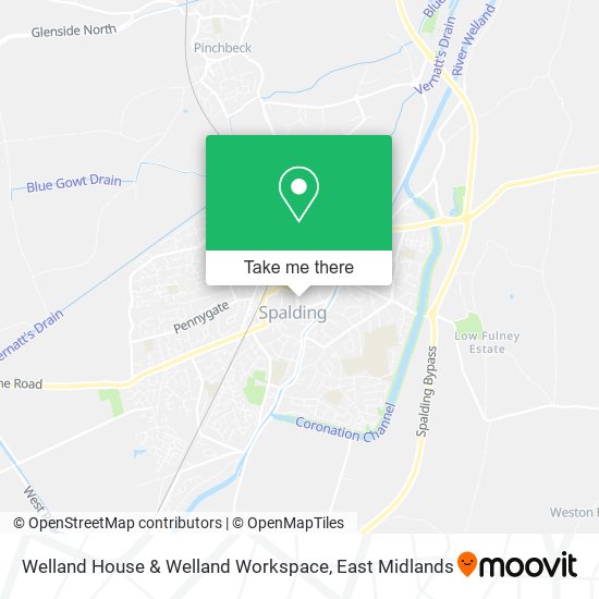 Welland House & Welland Workspace map