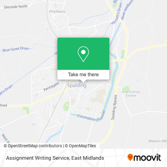 Assignment Writing Service map