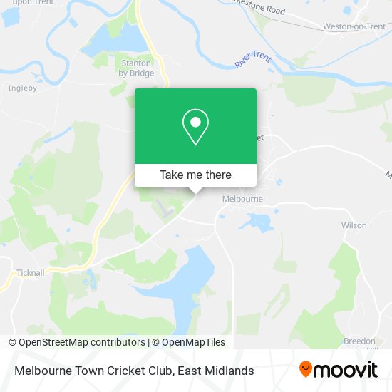 Melbourne Town Cricket Club map