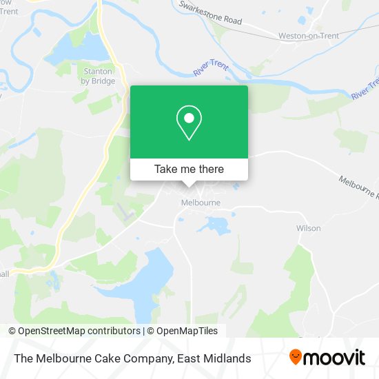 The Melbourne Cake Company map