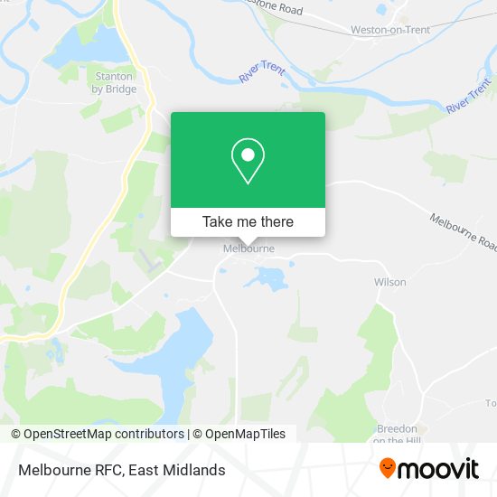 Melbourne RFC map